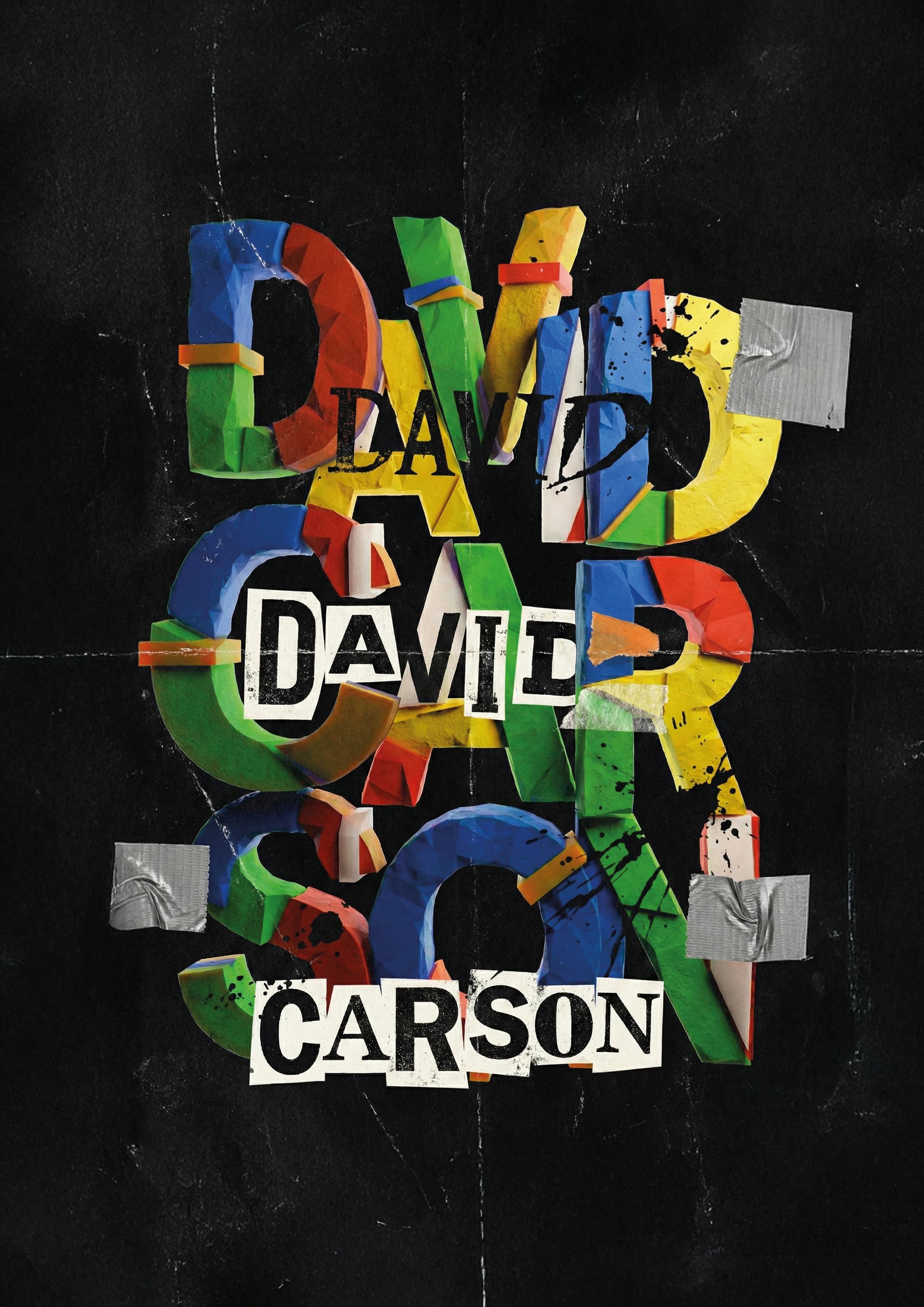 David Carson kolaj afişi