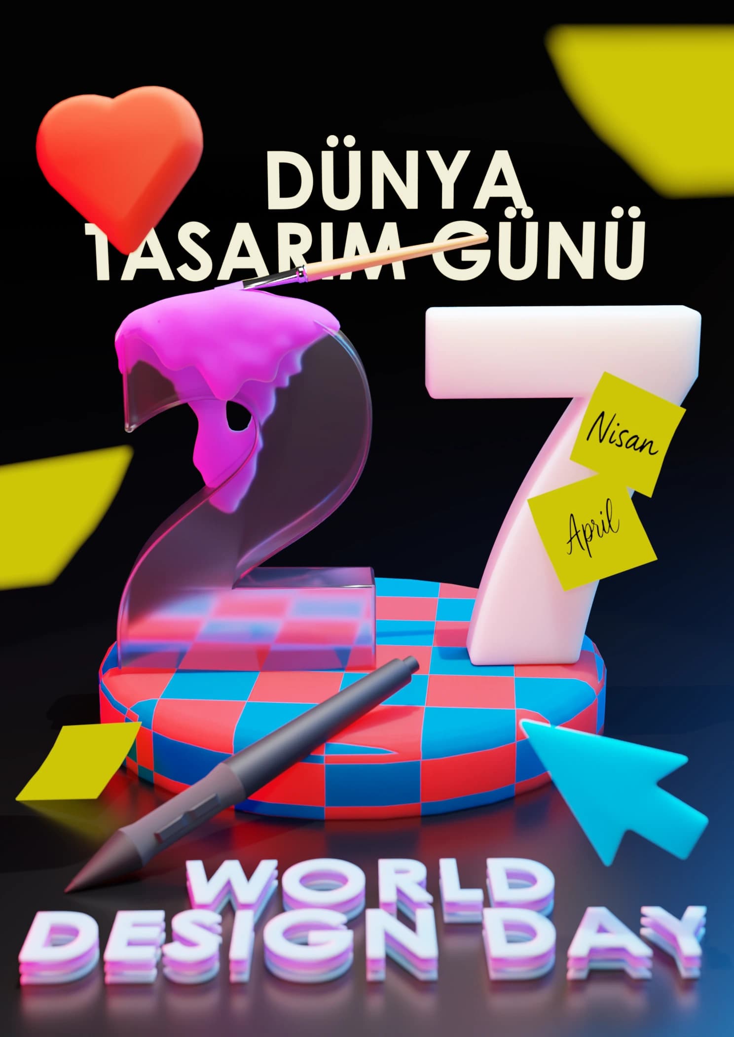 Dünya Tasarım Günü afişi