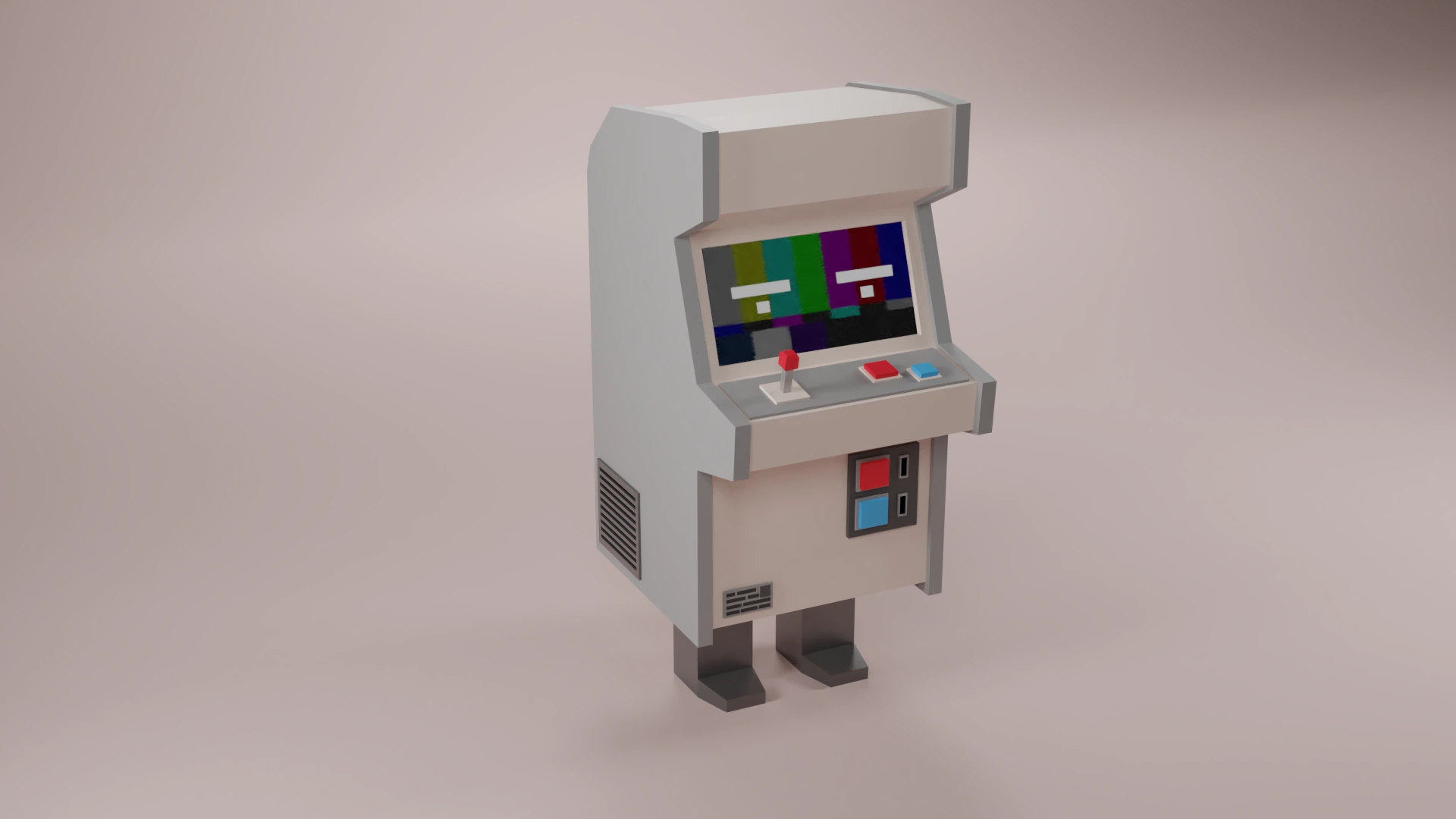 Arcade karakter renderı