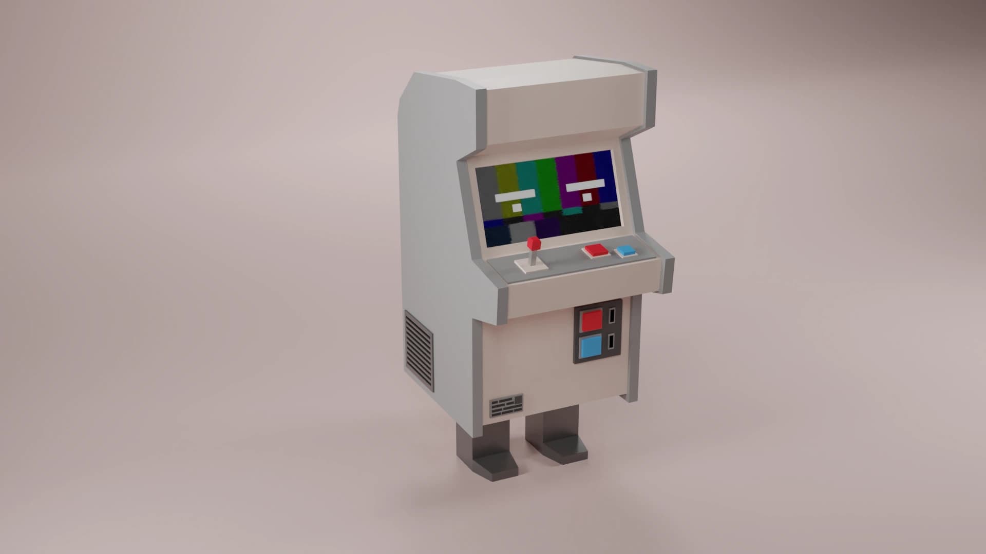 Arcade karakter renderı